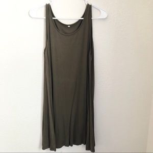 Women’s Green Tank Dress Small